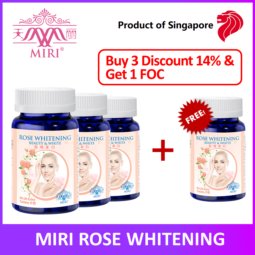 Miri Rose Whitening 3+1